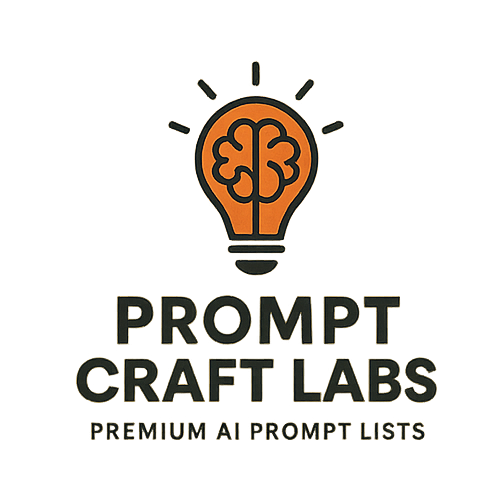 Prompt Craft Labs | Premium AI Prompt Lists for Productivity, Business & Creativity